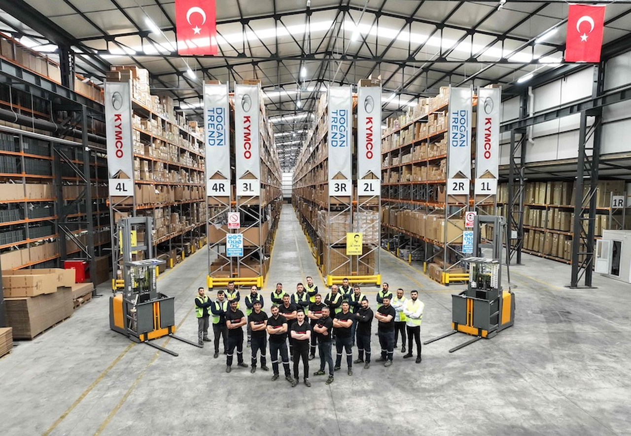 KYMCO, İzmit'te yeni yedek parça deposu açtı